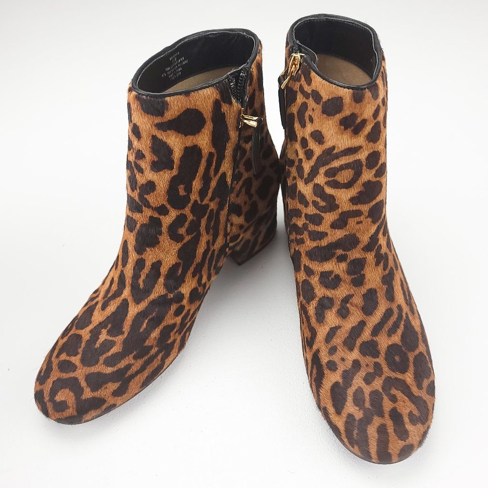 Lauren Ralph Lauren Welford III Leopard Print Calf Hair Boots